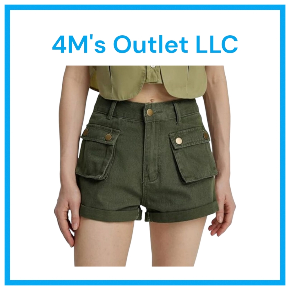 SANMM Womens Jean Shorts